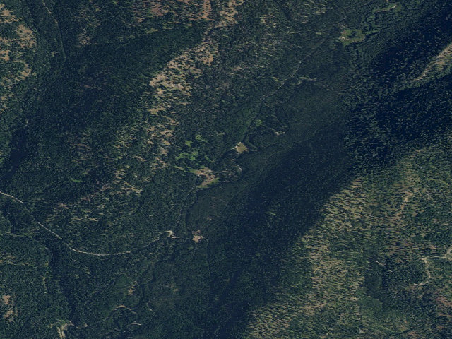 Aerial image of Two Color Campground