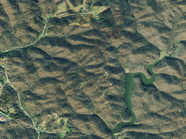 Aerial image of Two Point Group Campground