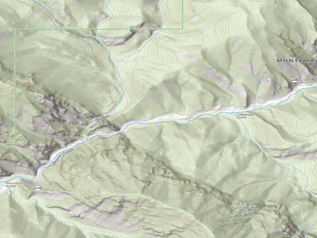USGS topographic map of Ubeaver01C