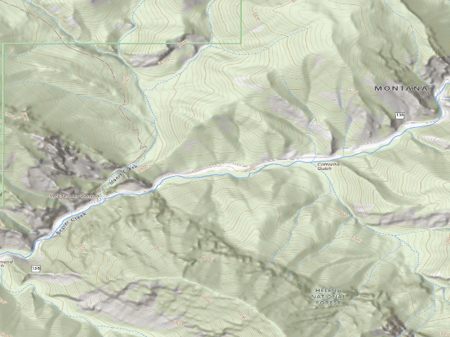 USGS topographic map of Ubeaver01D