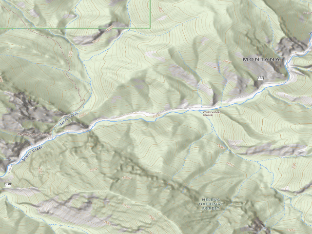 USGS topographic map of Ubeaver01F
