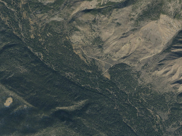 Aerial image of Uinta Canyon