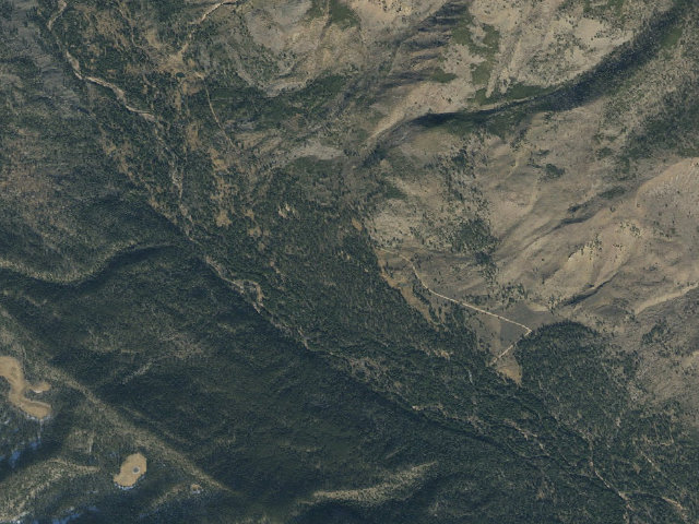 Aerial image of Uinta River Group Campground