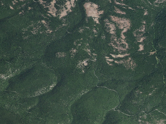 Aerial image of Umapine Campground
