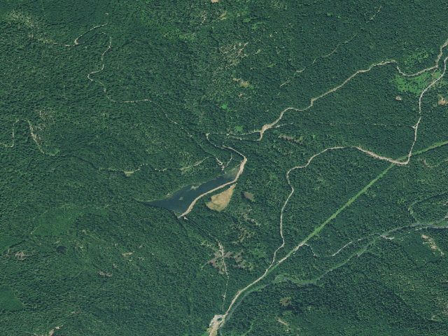 Aerial image of Umpqua National Forest