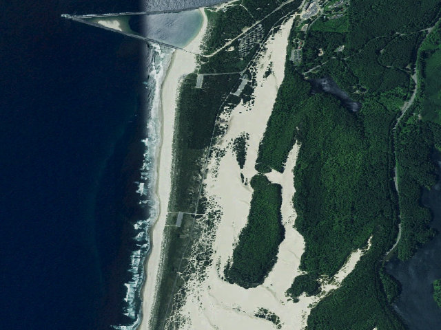 Aerial image of Umpqua Sand Camping site 31