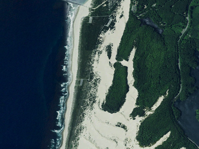 Aerial image of Umpqua Sand Camping site 33