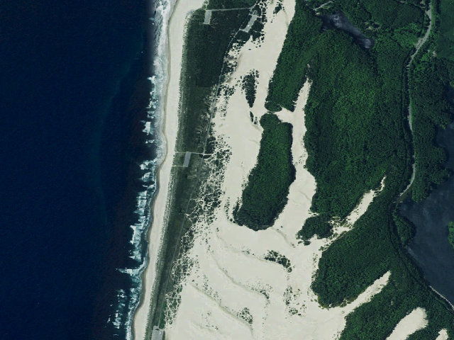 Aerial image of Umpqua Sand Camping site 37