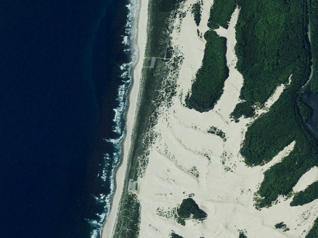 Aerial image of Umpqua Sand Camping site 41