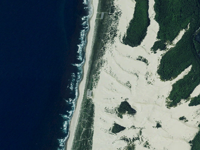 Aerial image of Umpqua Sand Camping site 45