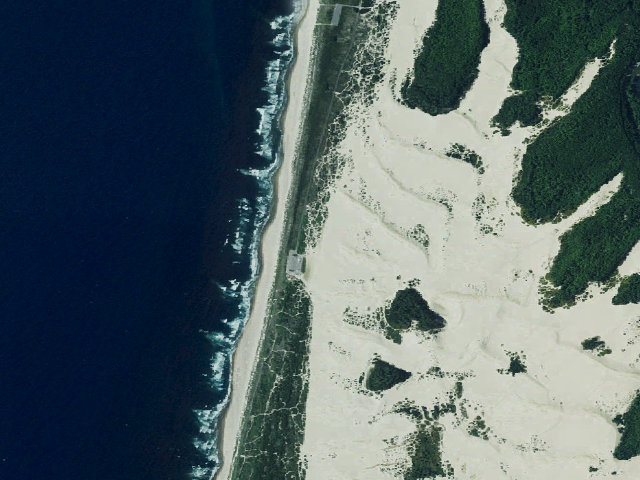 Aerial image of Umpqua Sand Camping site 47