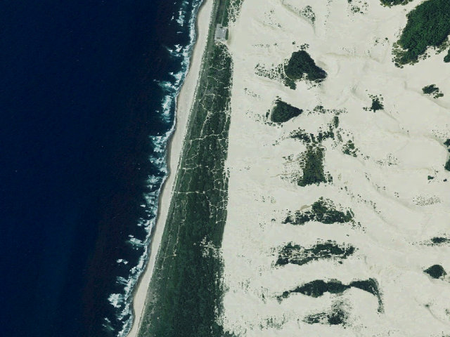 Aerial image of Umpqua Sand Camping site 52