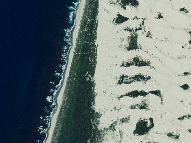 Aerial image of Umpqua Sand Camping site 56