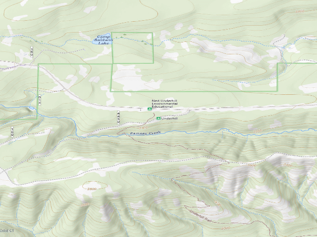USGS topographic map of Underhill
