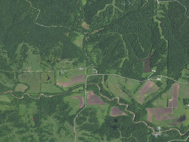 Aerial image of Union Ridge Conservation Area