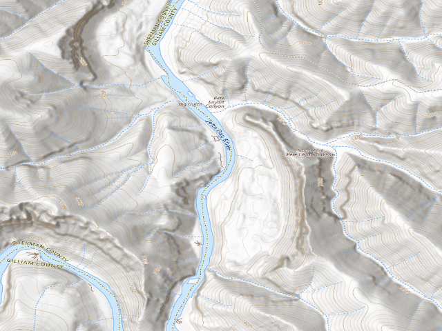 USGS topographic map of Upper Airstrip