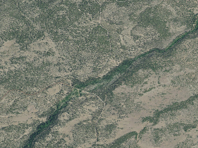 Aerial image of Upper Buck Creek Forest Camp