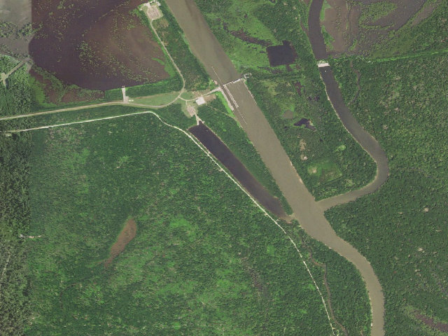 Aerial image of Upper Camping Area