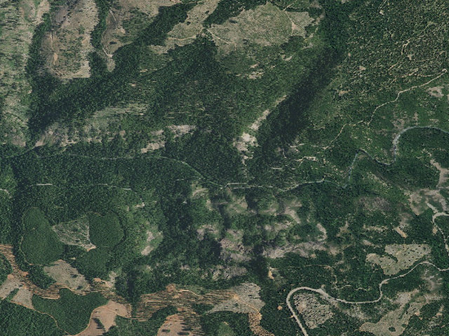 Aerial image of Upper Deer Creek