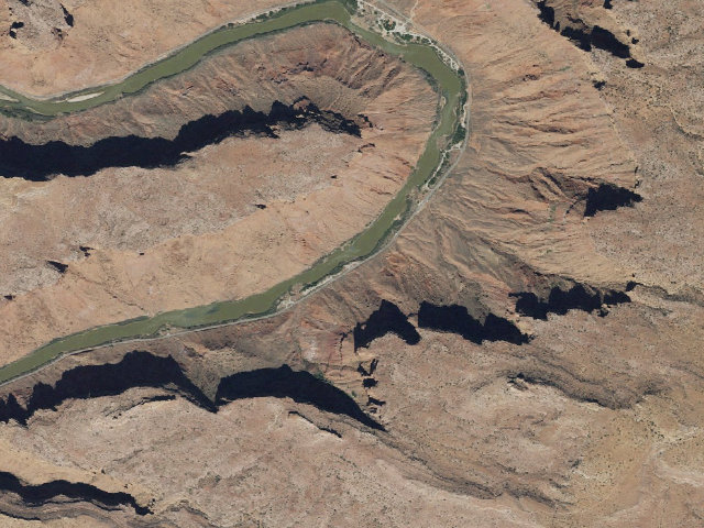 Aerial image of Upper Drinks Canyon Campground