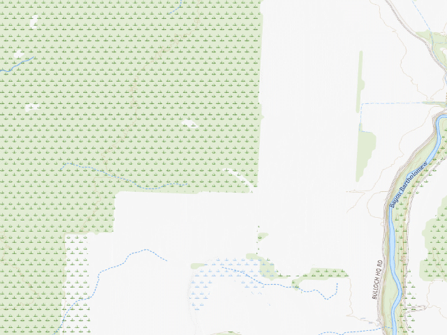 USGS topographic map of Upper East Camping Area