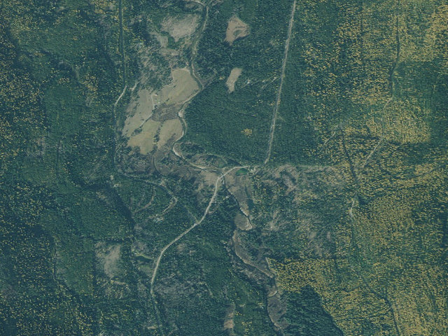 Aerial image of Upper Ford Bridge