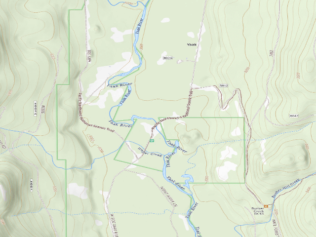 USGS topographic map of Upper Ford Bridge