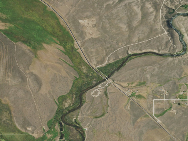 Aerial image of Upper Green River Recreation Area