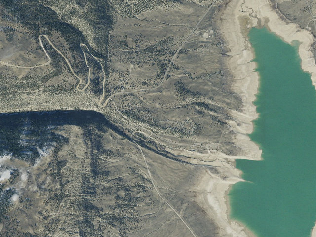 Aerial image of Upper Joes Valley Campground