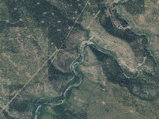 Aerial image of Upper Klamath Wild And Scenic River