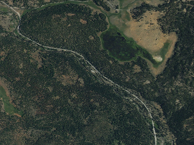 Aerial image of Upper Little Truckee