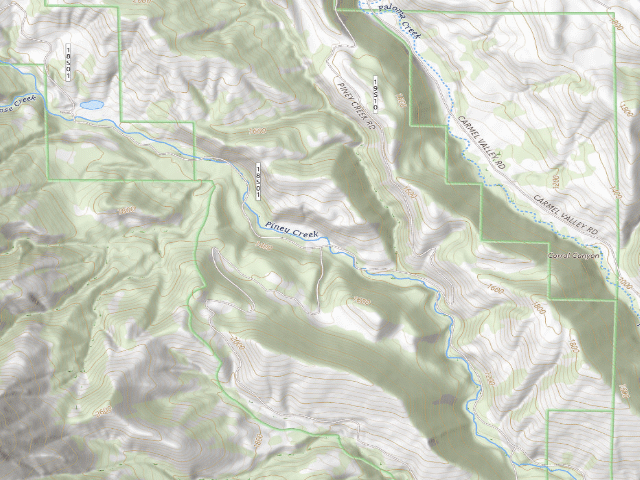 USGS topographic map of Upper Piney
