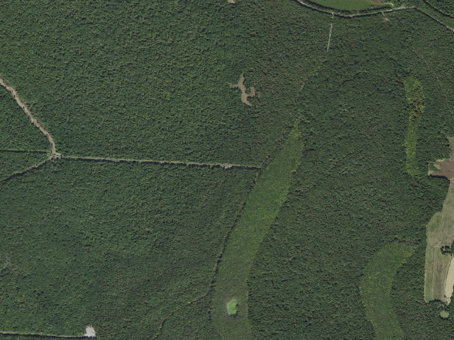 Aerial image of Upper Vallier Access Camping Area #2