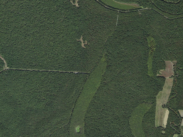 Aerial image of Upper Vallier Access Camping Area #6