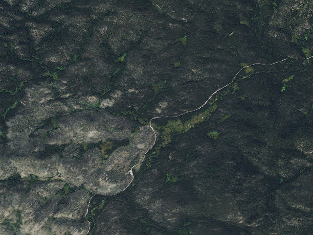 Aerial image of Upper W Fk Rock Cr 02