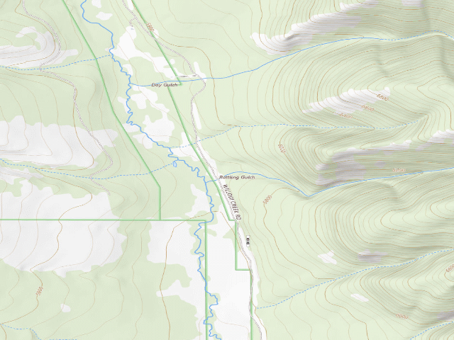 USGS topographic map of Upper Willow 02