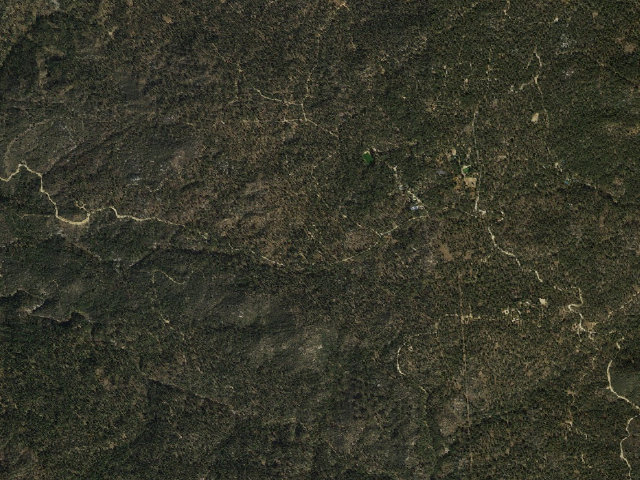 Aerial image of Upper Wolf Creek Group Campground