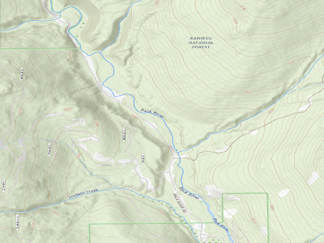 USGS topographic map of Upperpackriver3C