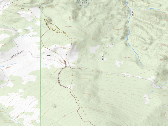 USGS topographic map of Upriest02B