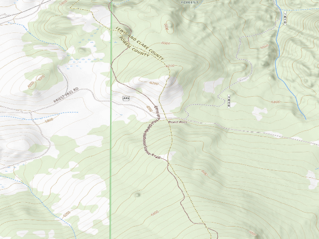 USGS topographic map of Upriest03