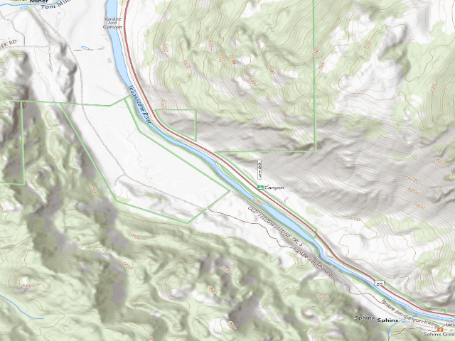 USGS topographic map of Us Highway 89-001
