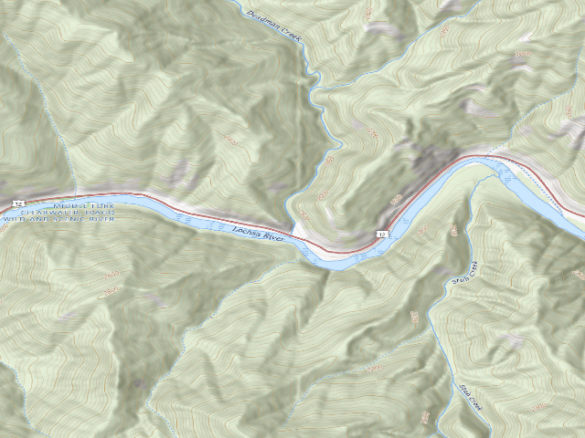 USGS topographic map of Us12-Mm106.6N-001C Deadman Crk