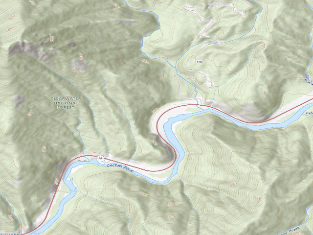 USGS topographic map of Us12-Mm139.2N-001 Saddle Camp 