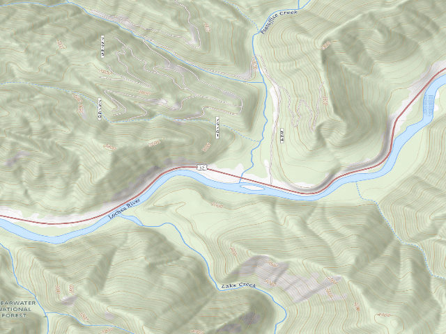 USGS topographic map of Us12-Mm144.8N-001F Post Office