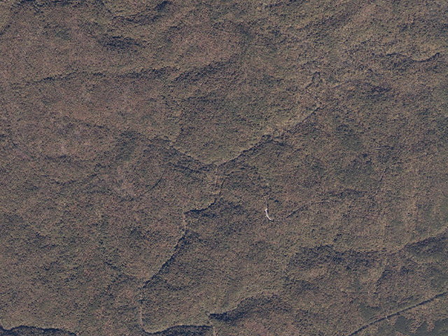 Aerial image of USFS dispersed camp #18 — Lawrence County, AL