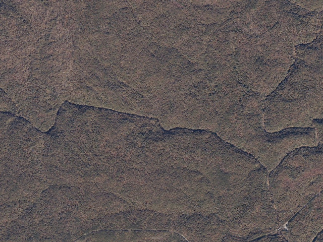 Aerial image of USFS dispersed camp #2 — Winston County, AL
