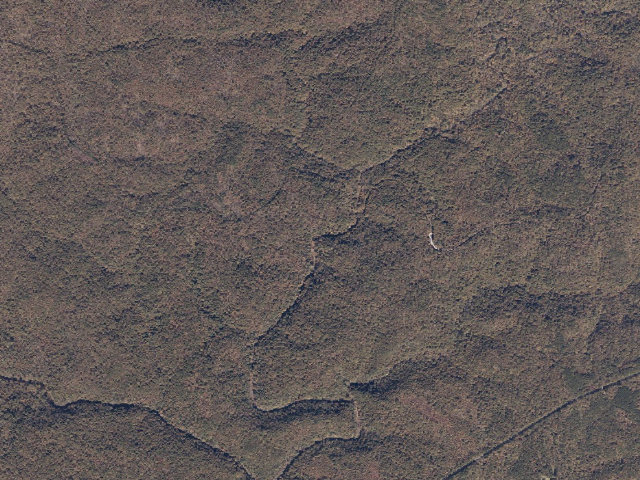 Aerial image of USFS dispersed camp #20 — Lawrence County, AL