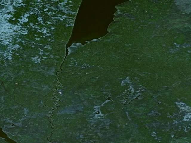 Aerial image of USFS dispersed camp #4 — Kenai Peninsula Borough, AK