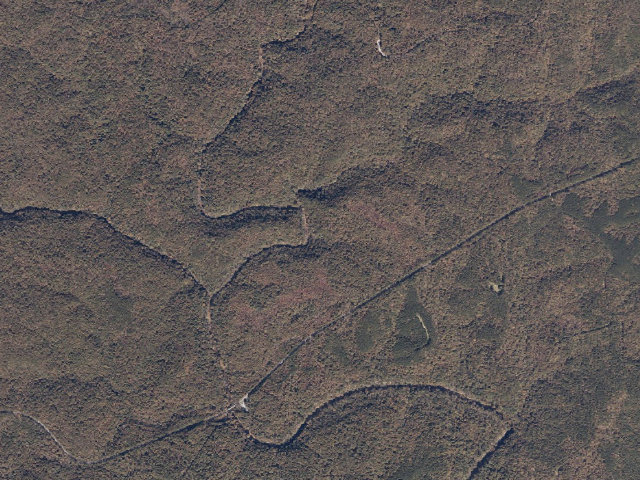 Aerial image of USFS dispersed camp #8 — Winston County, AL