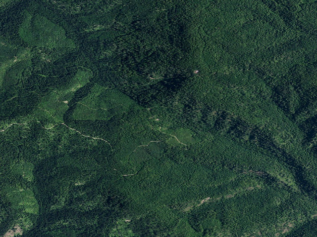 Aerial image of USFS dispersed camp — ID #106